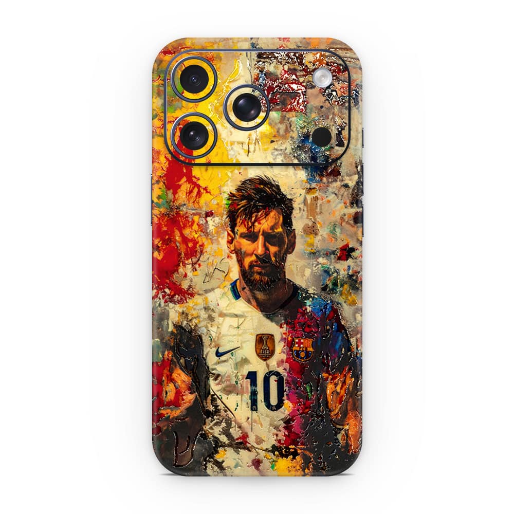 Iphone 17 pro lionel messi 3d skin wrapitskin