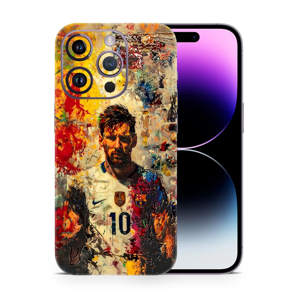 Iphone 14 pro lionel messi 3d skin wrapitskin