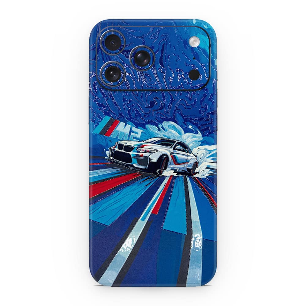 Iphone 17 pro max bmw m2 3d skin wrapitskin