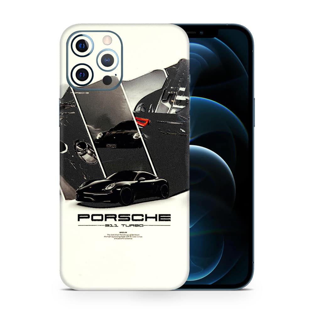 Iphone 12 pro porsche 911 turbo 3d skin wrapitskin