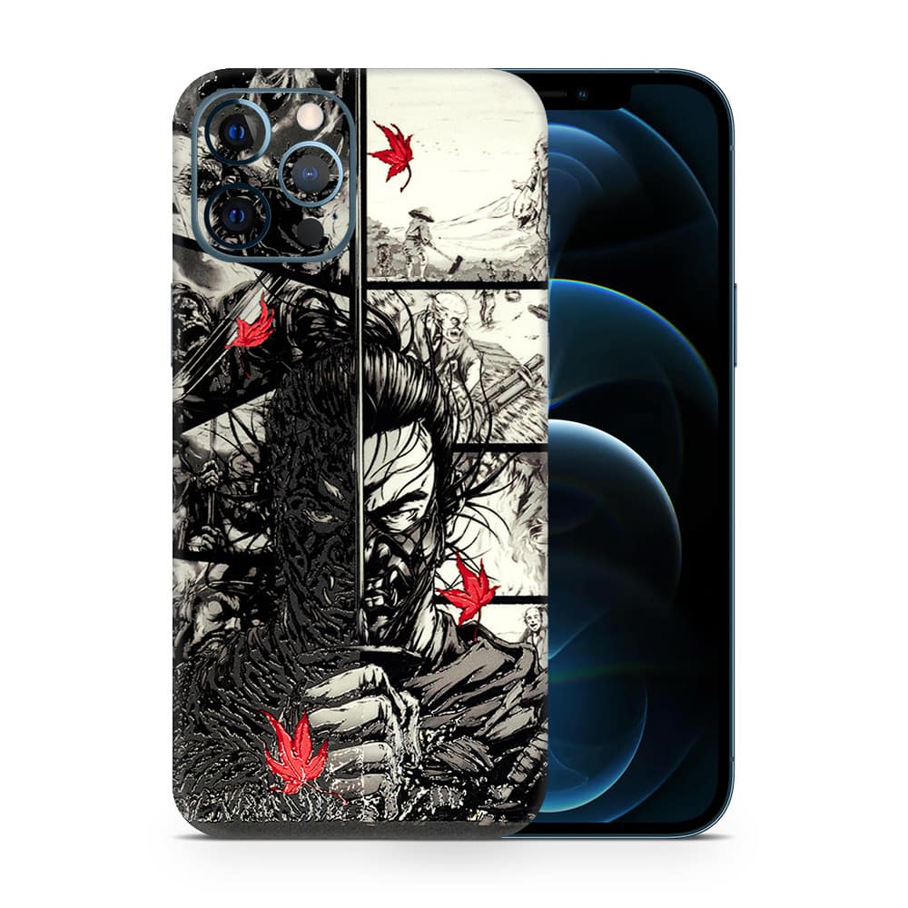 Iphone 12 pro max swordsman 3d skin wrapitskin