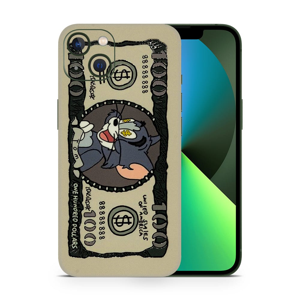 Iphone 13 tom dollar 3d skin wrapitskin