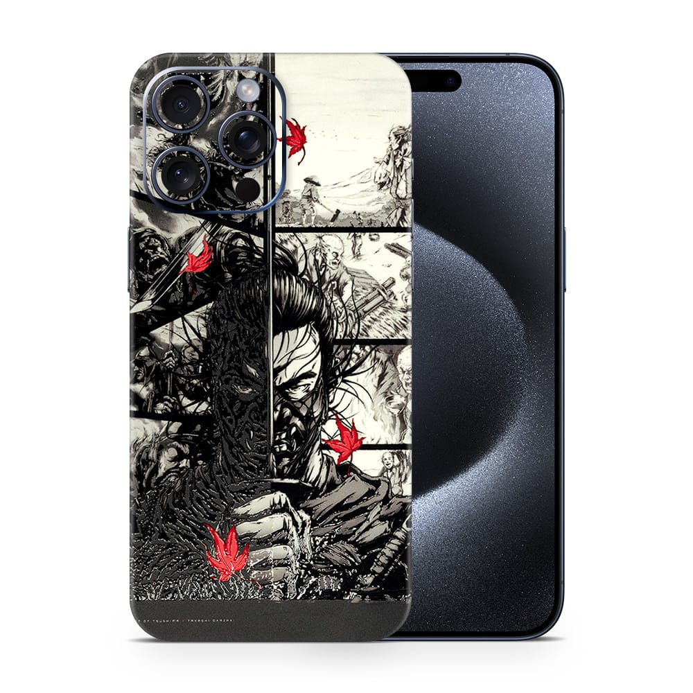 Iphone 15 pro max swordsman 3d skin wrapitskin