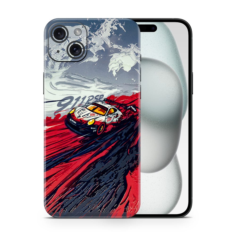 Iphone 15 911 rsr 3d skin wrapitskin