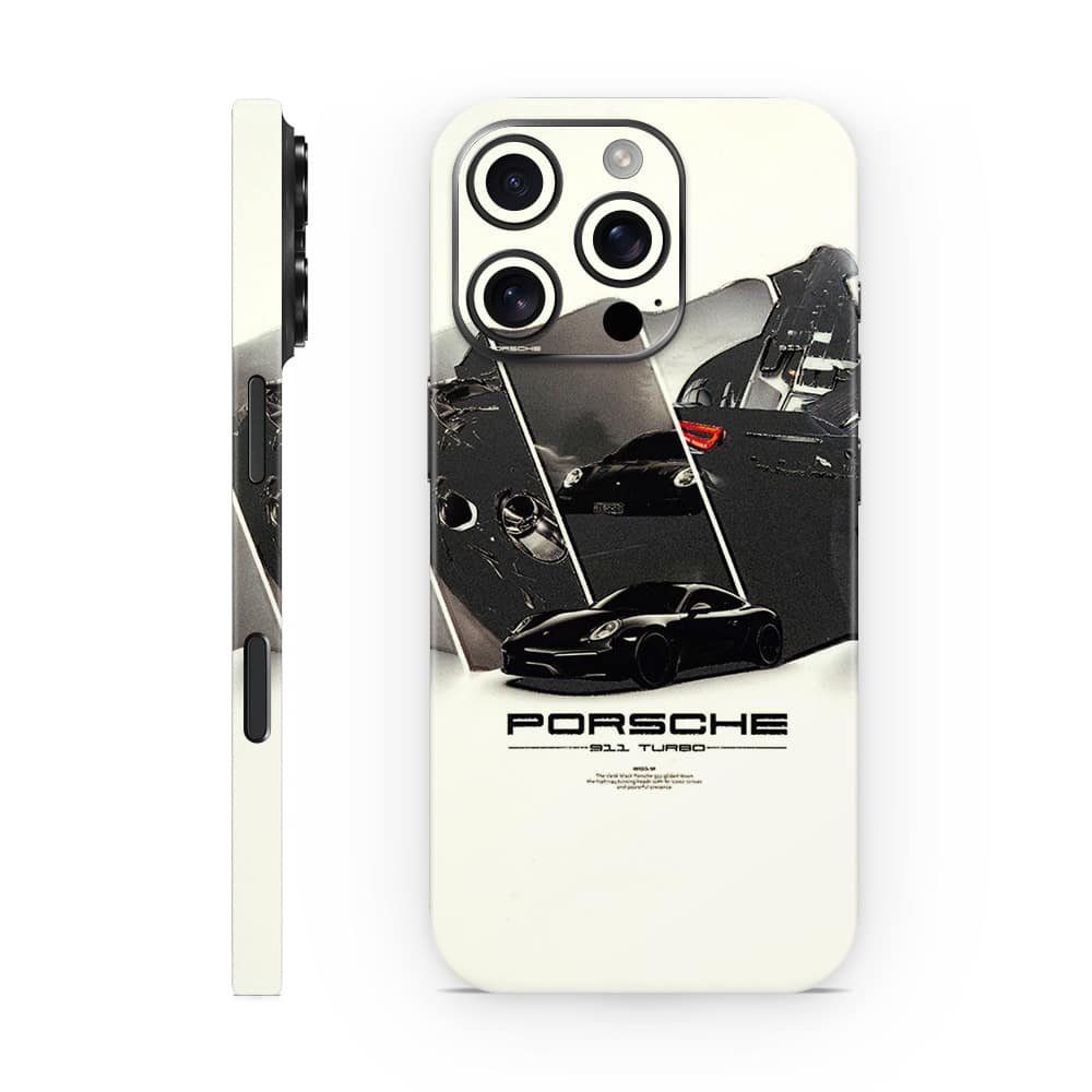 Iphone 16 pro porsche 911 turbo 3d skin wrapitskin