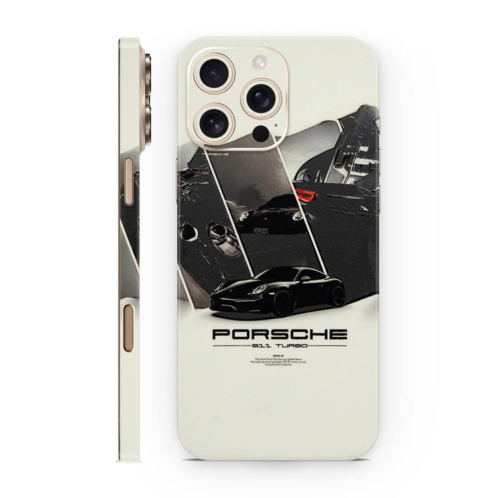 Iphone 16 pro max porsche 911 turbo 3d skin wrapitskin