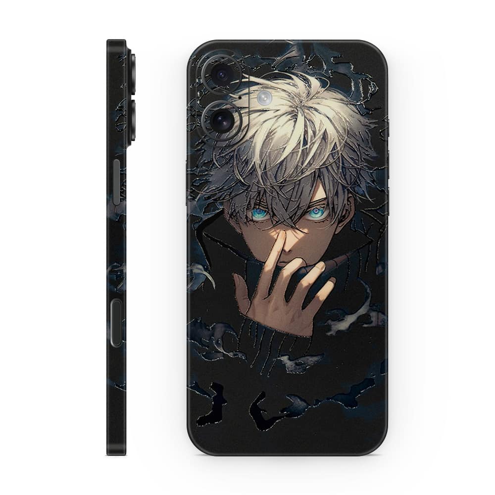 Iphone 16 satoru gojo 3d skin wrapitskin