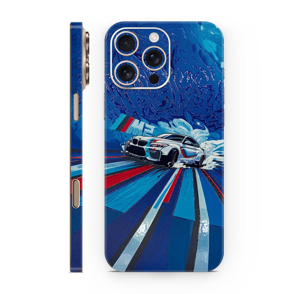 Iphone 16 pro max bmw m2 3d skin wrapitskin