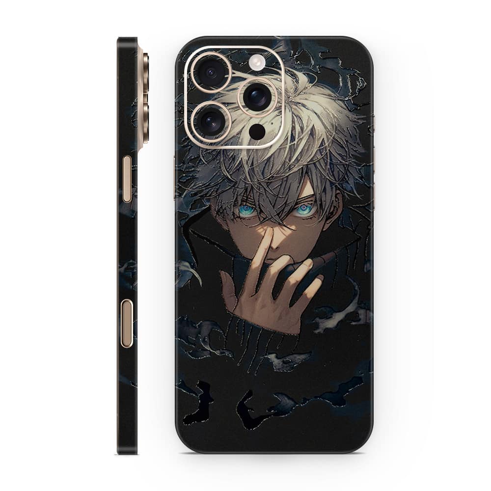 Iphone 16 pro max satoru gojo 3d skin wrapitskin