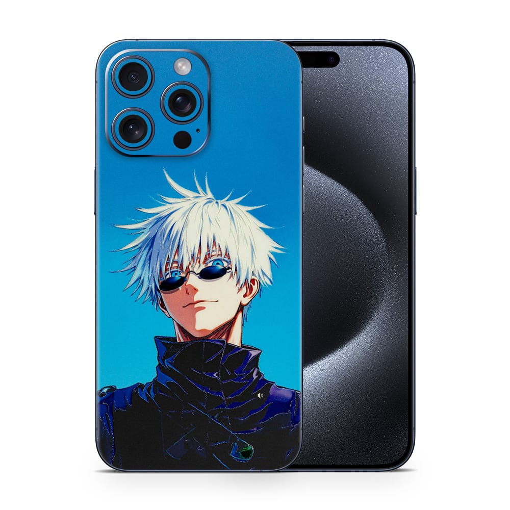 Iphone 15 pro max gojo 3d skin wrapitskin