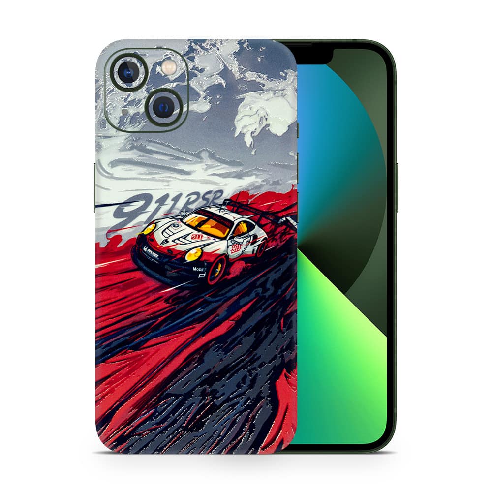 Iphone 13 911 rsr 3d skin wrapitskin