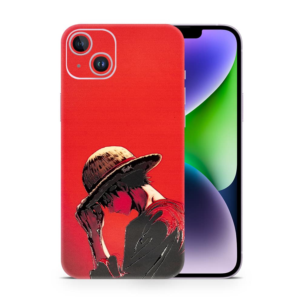 Iphone 14 straw hat 3d skin wrapitskin