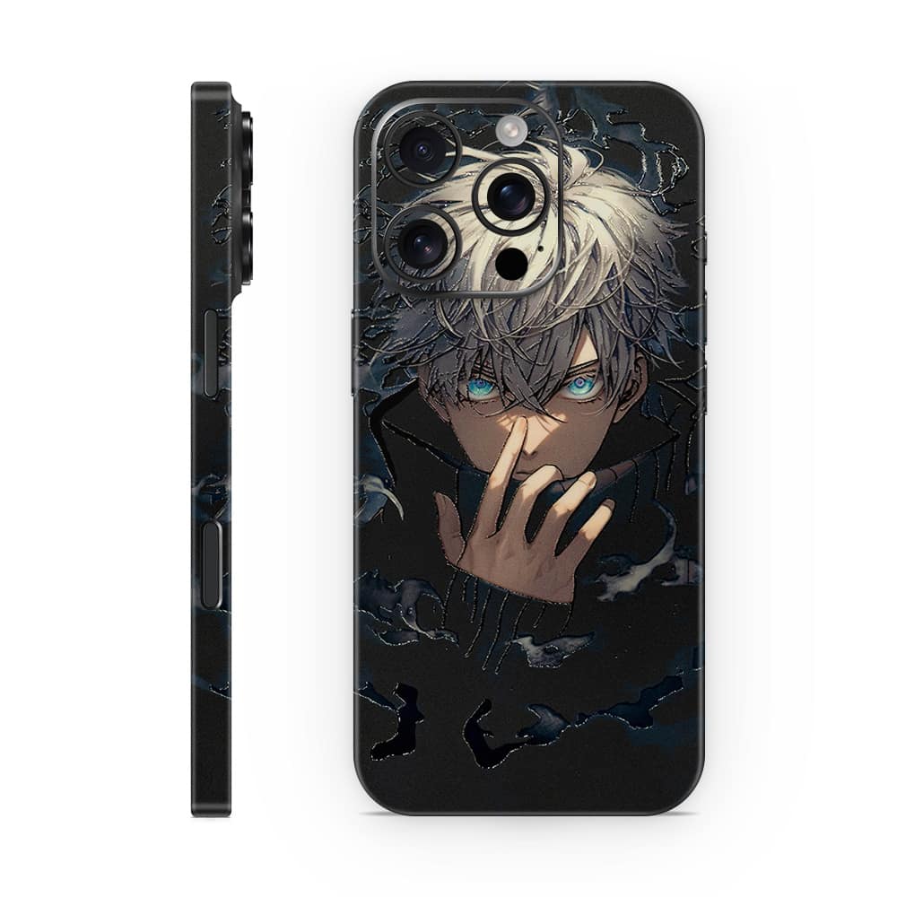 Iphone 16 pro satoru gojo 3d skin wrapitskin