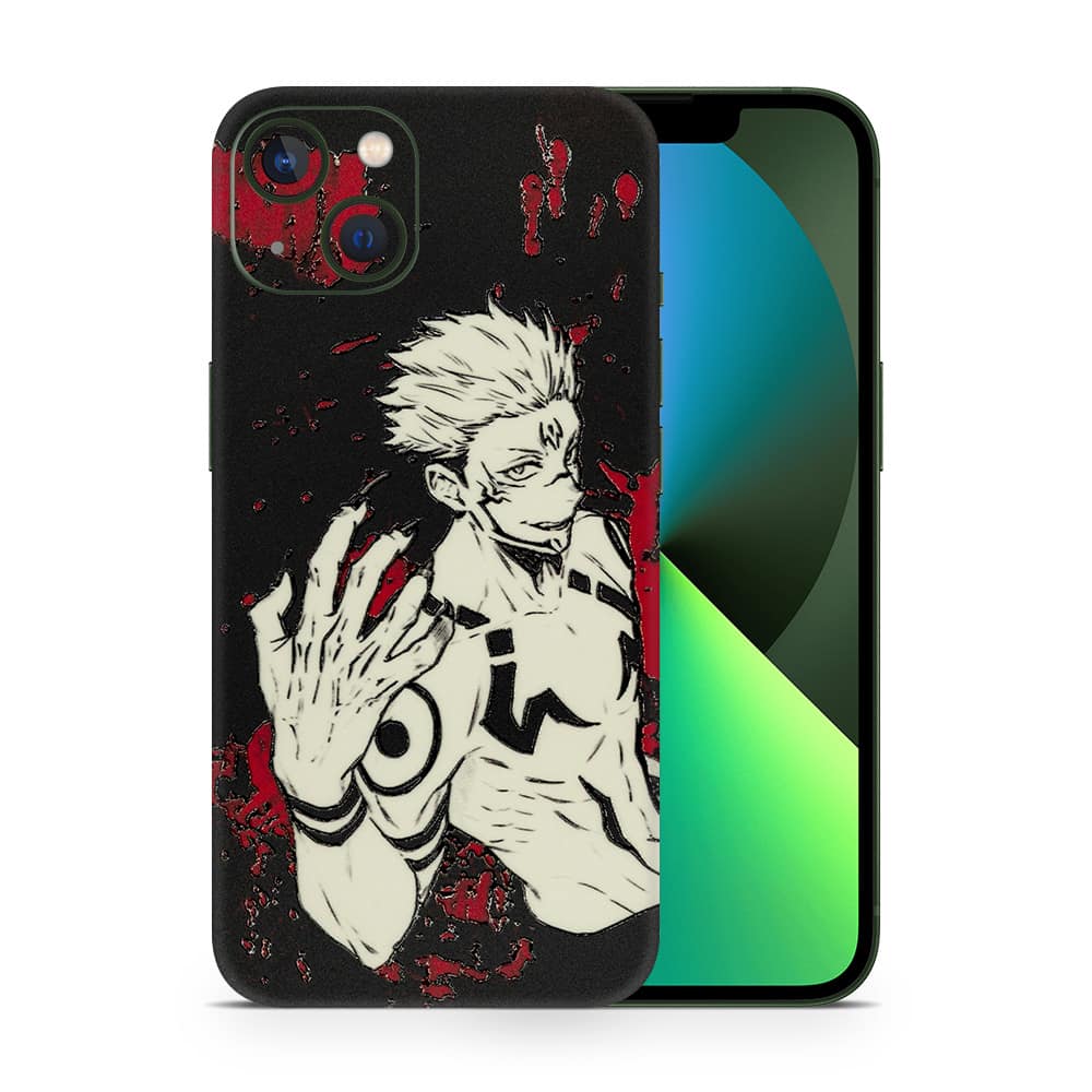 Iphone 13 mini ryomen sukuna 3d skin wrapitskin