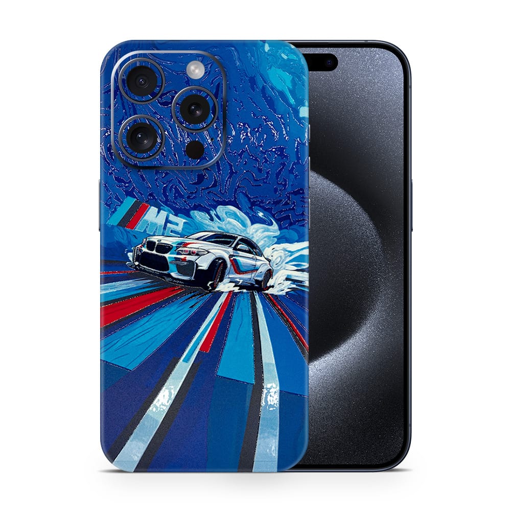 Iphone 15 pro bmw m2 3d skin wrapitskin