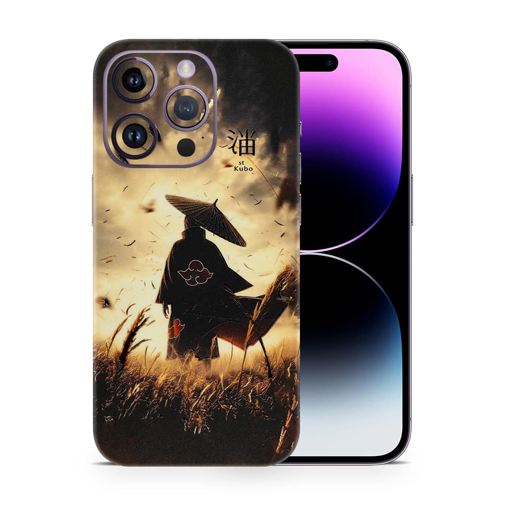 Iphone 14 pro silent shinobi 3d skin wrapitskin
