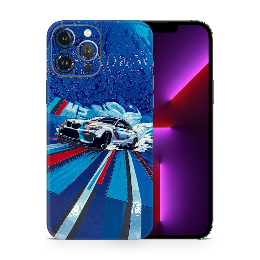 Iphone 13 pro max bmw m2 3d skin wrapitskin