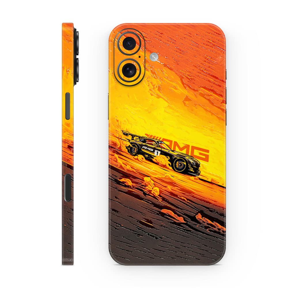 Iphone 16 plus mercedes amg 3d skin wrapitskin