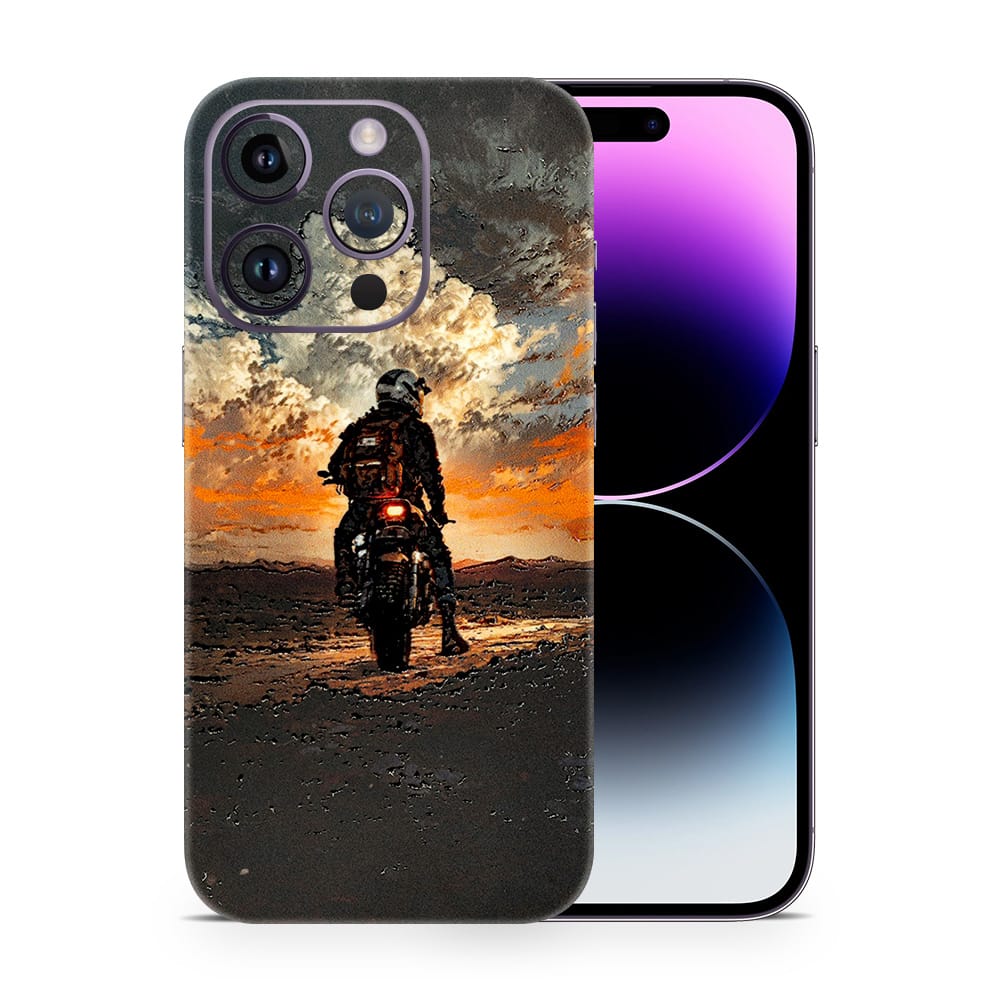 Iphone 14 pro max rider 3d skin wrapitskin
