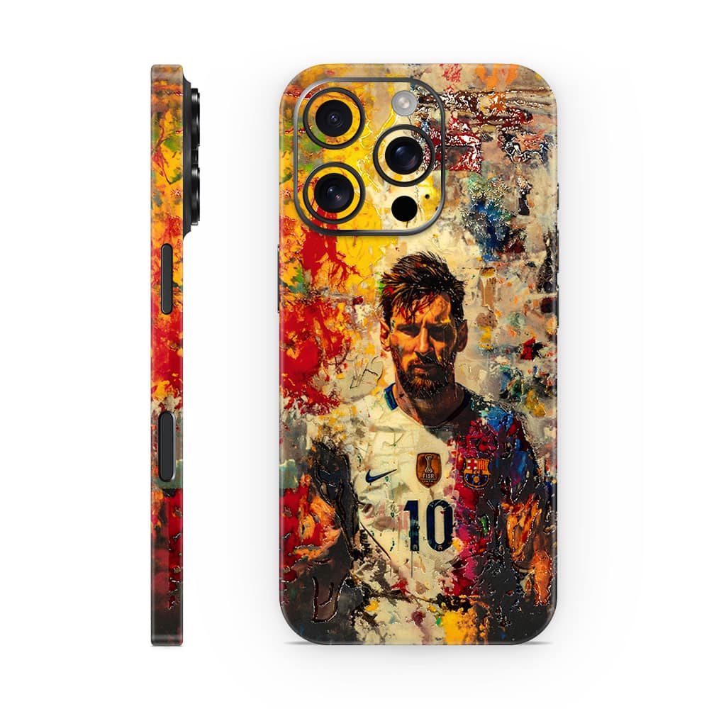 Iphone 16 pro lionel messi 3d skin wrapitskin