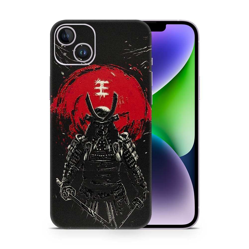 Iphone 14 plus samurai 3d skin wrapitskin