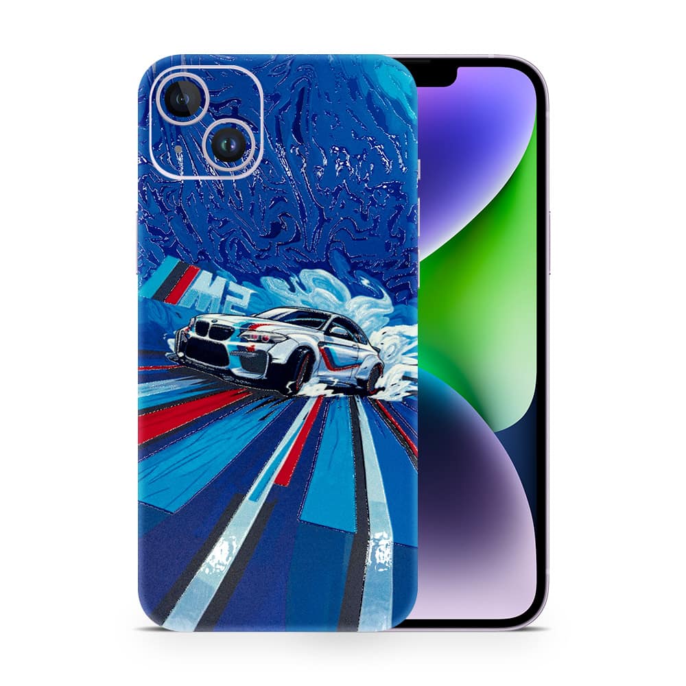 Iphone 14 bmw m2 3d skin wrapitskin