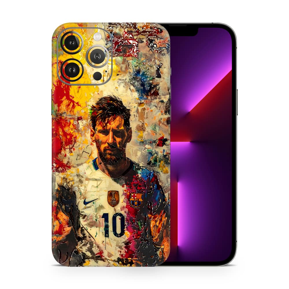 Iphone 13 pro max lionel messi 3d skin wrapitskin