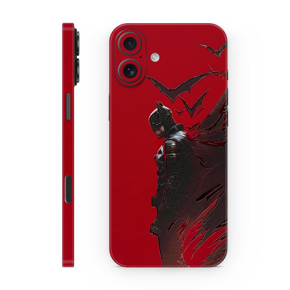 Iphone 16 plus red knight 3d skin wrapitskin