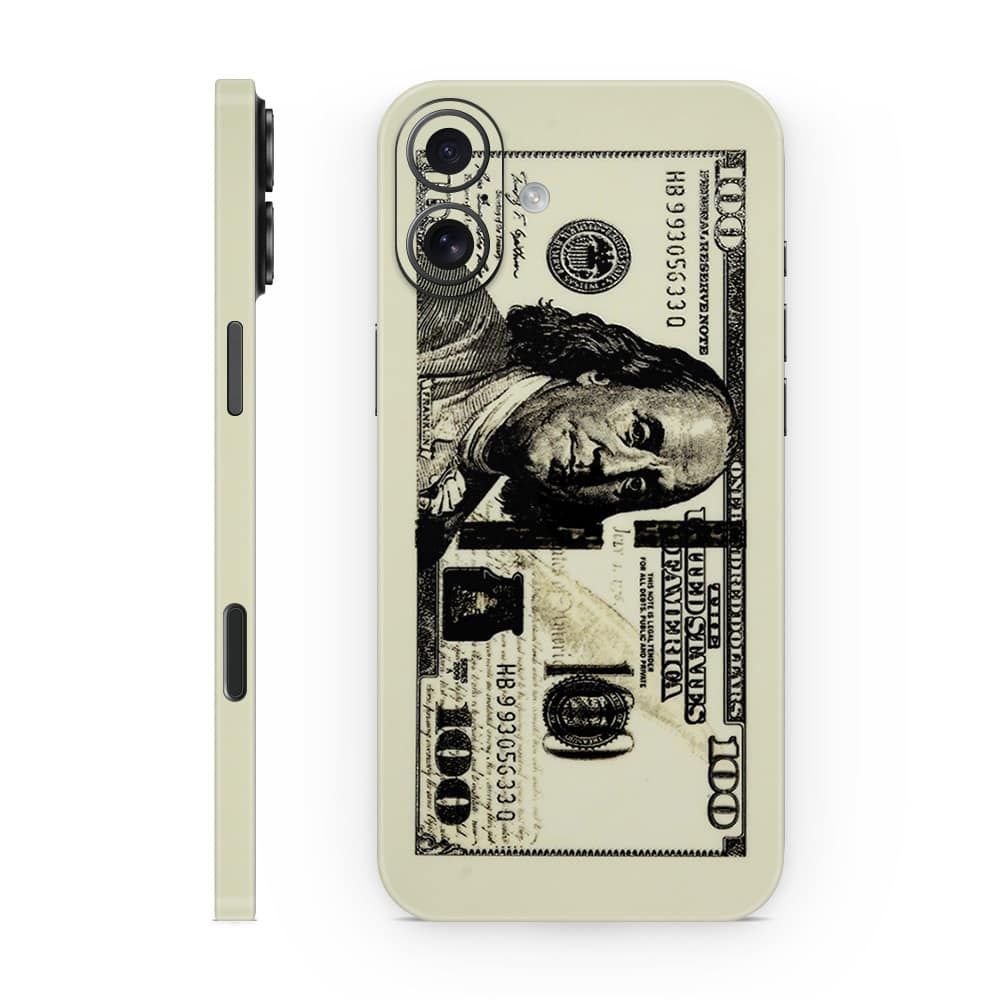 Iphone 17 dollar bill 3d skin wrapitskin