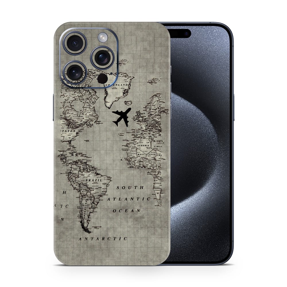 Iphone 15 pro max traveling 3d skin wrapitskin