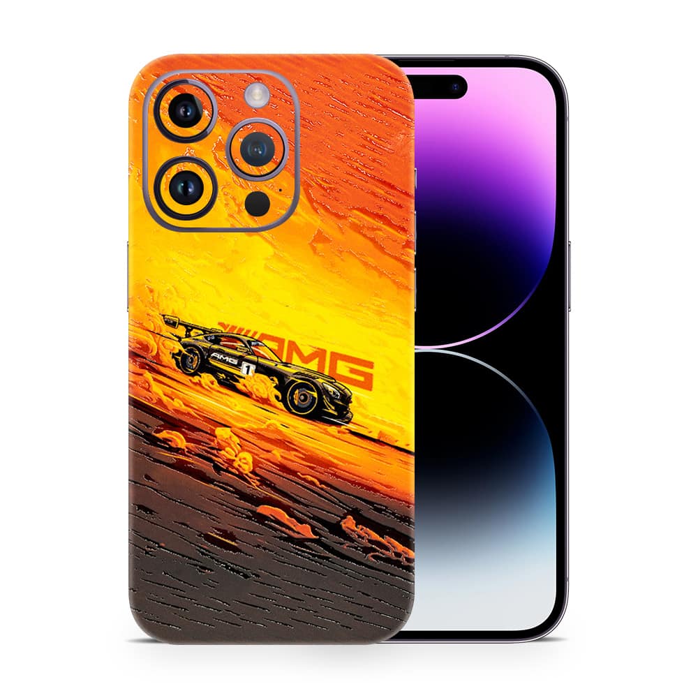Iphone 14 pro max mercedes amg 3d skin wrapitskin
