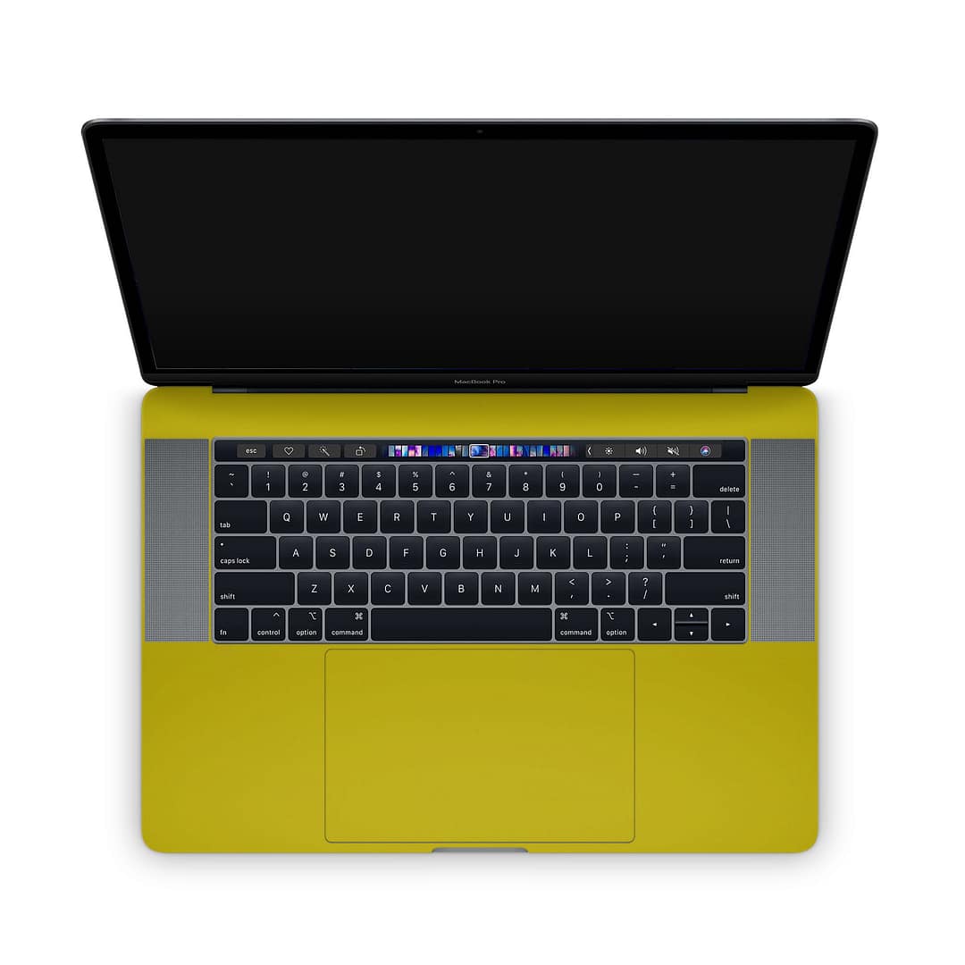 Macbook pro 15'' (2018-2019) bitter yellow skin | wrapitskin