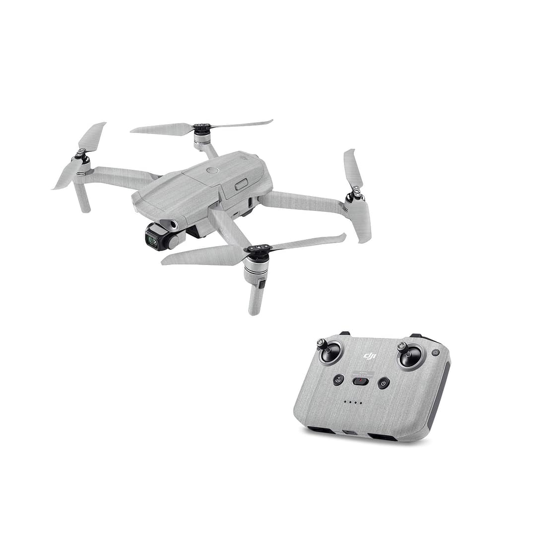 Dji mavic air 2 brushed metal steel skin | wrapitskin