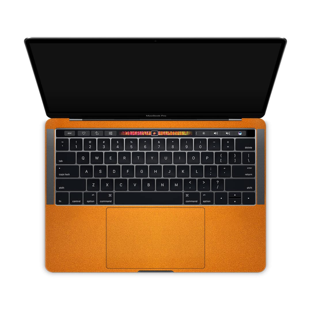 Macbook pro 13'' (touch bar,2018) glossy liquid copper skin | wrapitskin