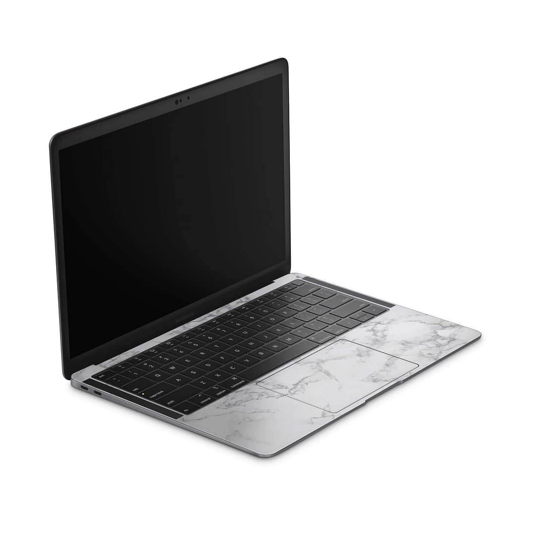 Macbook air 13'' (2018) marble white skin | wrapitskin