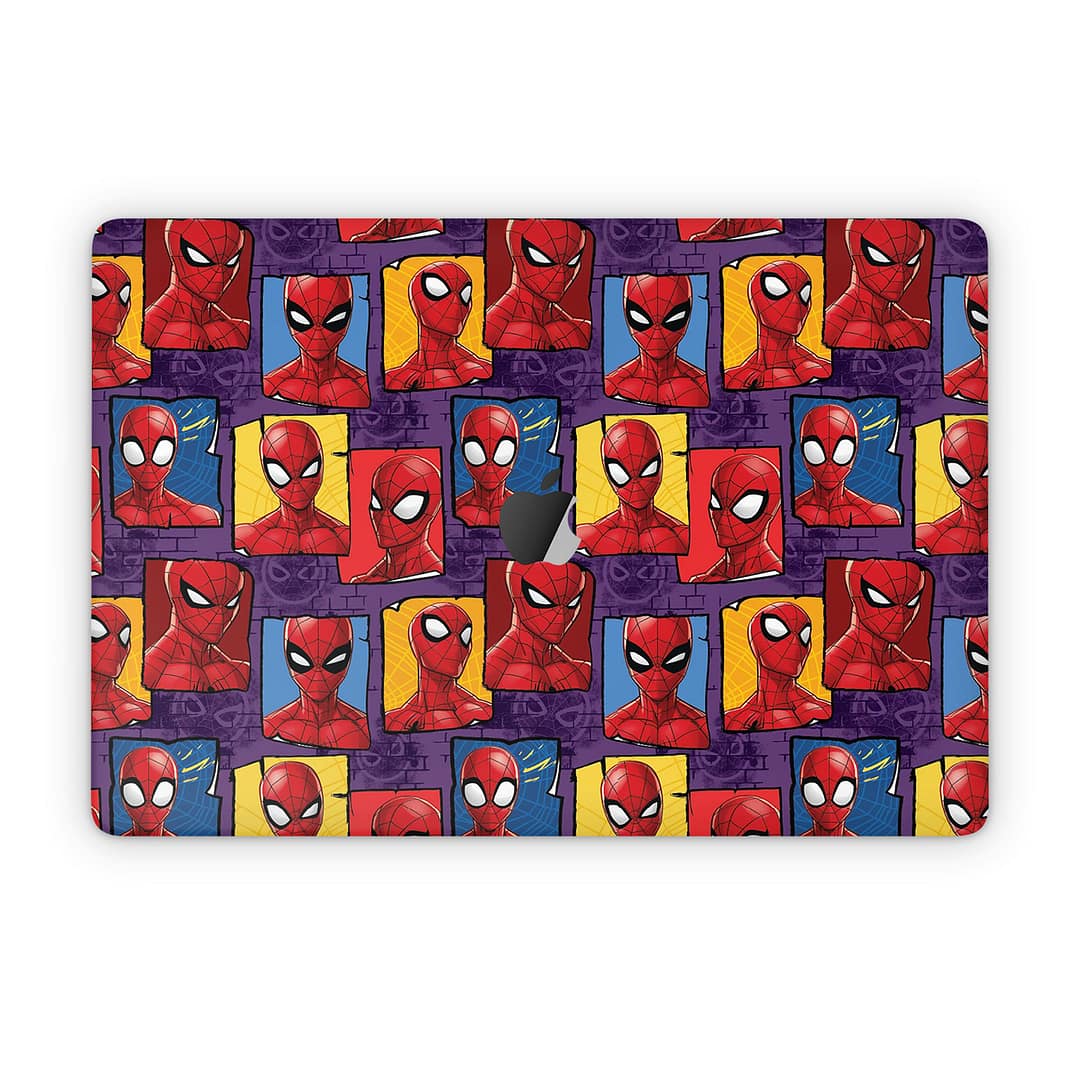 Macbook pro 15'' (2017) spidey's world skin | wrapitskin