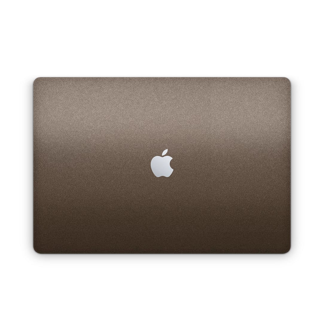 Macbook pro 16'' (touch bar,2019) matte brown metallic skin | wrapitskin