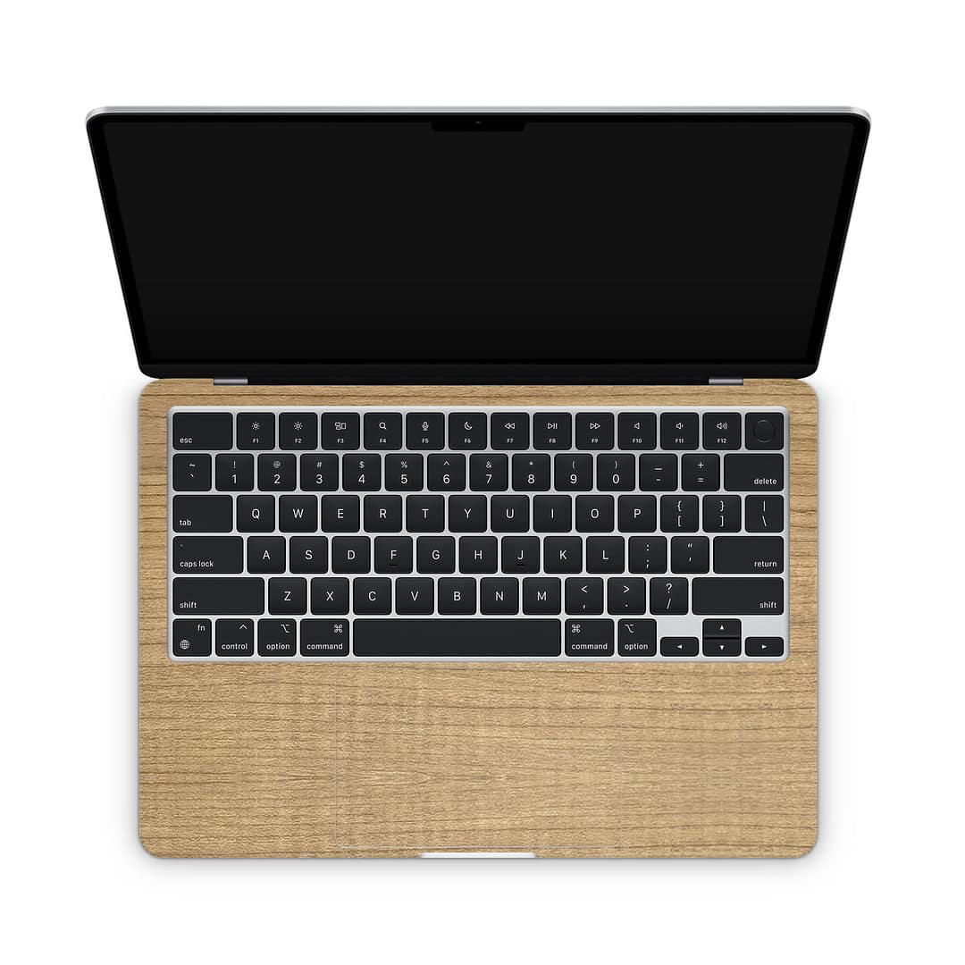 Macbook air 13. 6'' m2 2022 rose wood skin | wrapitskin