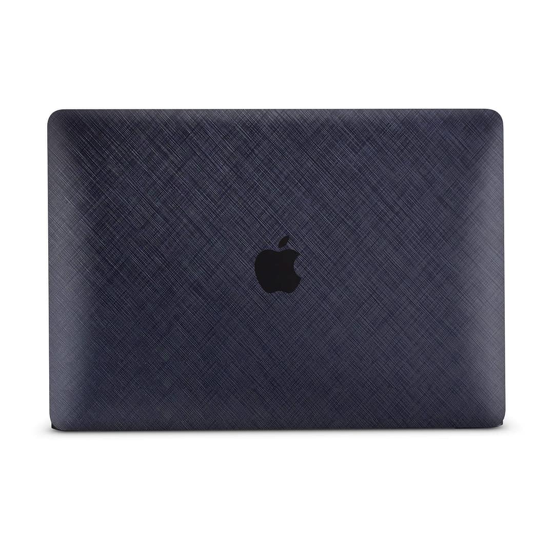 Macbook air 13'' (2018) cross metal blue skin | wrapitskin