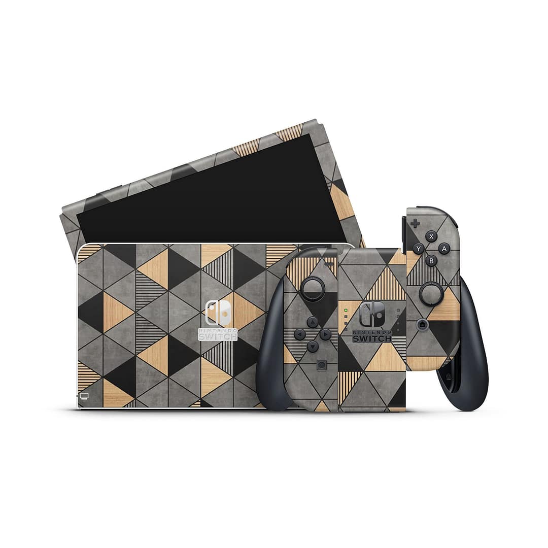 Nintendo switch oled moroccan art skin | wrapitskin