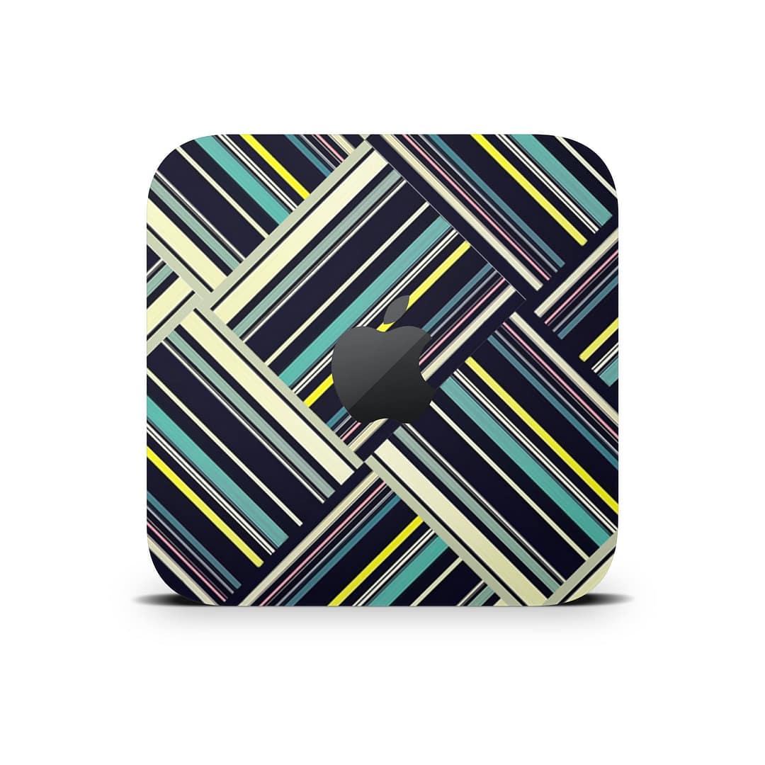 Mac mini m2 striped abstract skin | wrapitskin