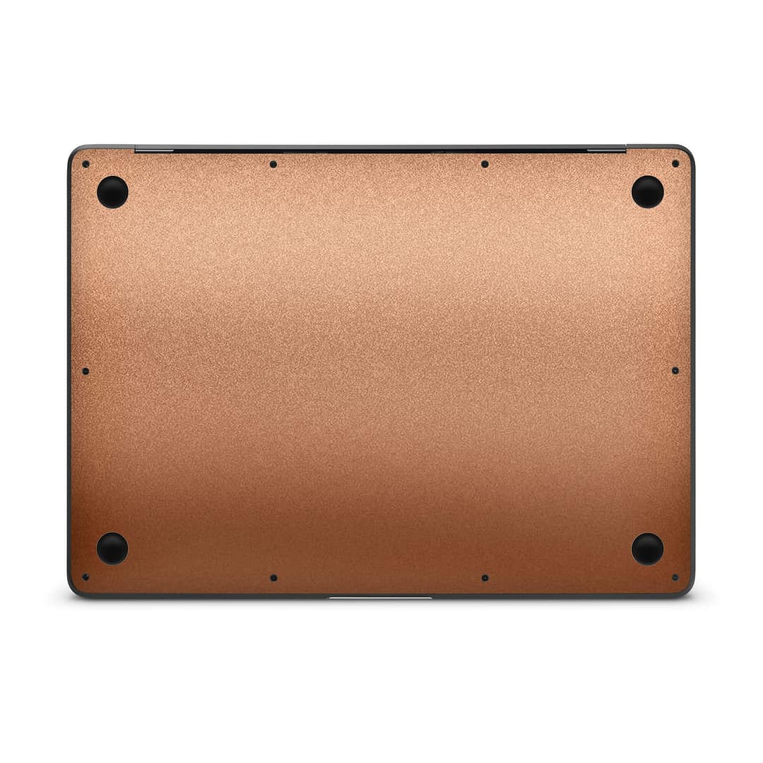 Macbook air 13'' (2018) matte copper metallic skin | wrapitskin