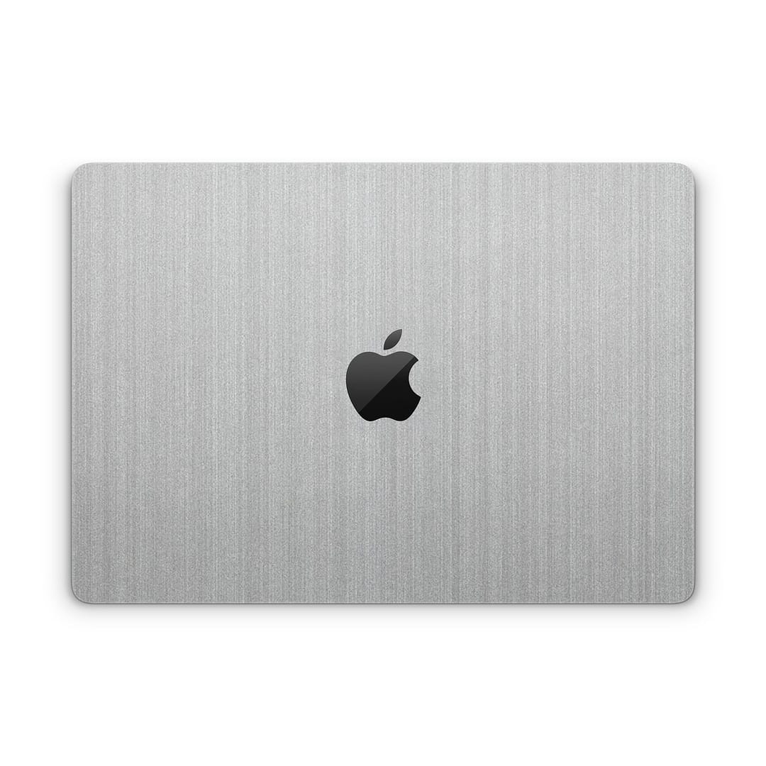Macbook pro 14'' (2021) brushed metal steel skin | wrapitskin