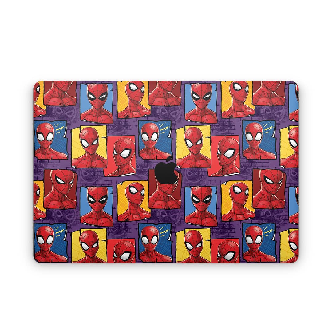 Macbook air 13'' (m1,2020) spidey's world skin | wrapitskin