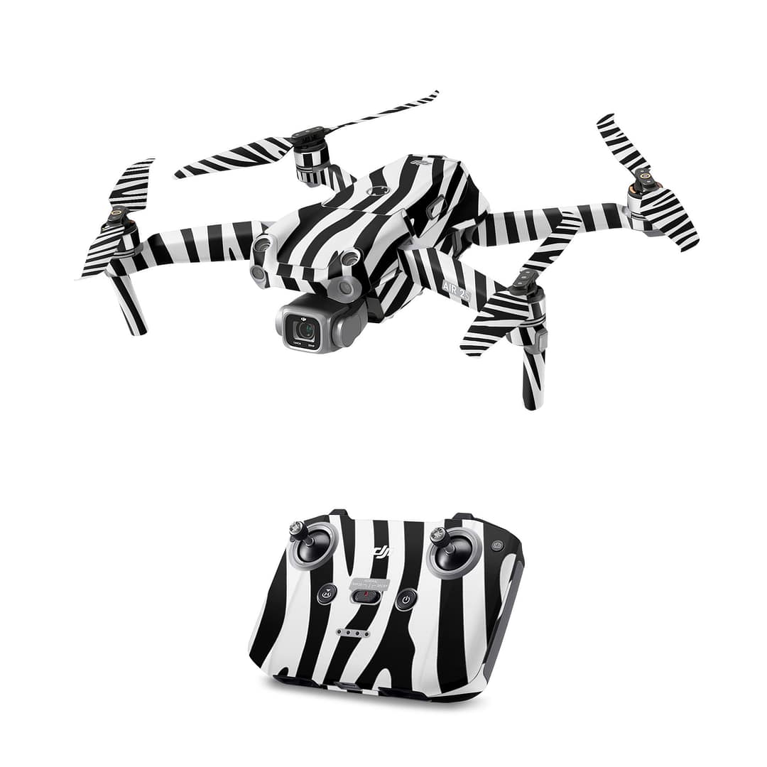 Dji mavic air 2s black and white skin | wrapitskin