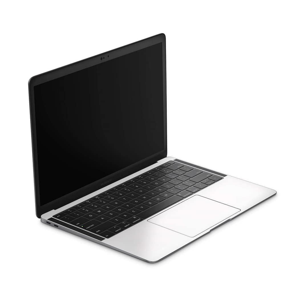 Macbook air 13'' (2018) matte white skin | wrapitskin