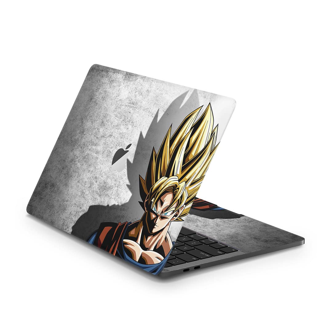 Macbook pro 13'' (touch bar,2018) dragon ball z warrior skin | wrapitskin