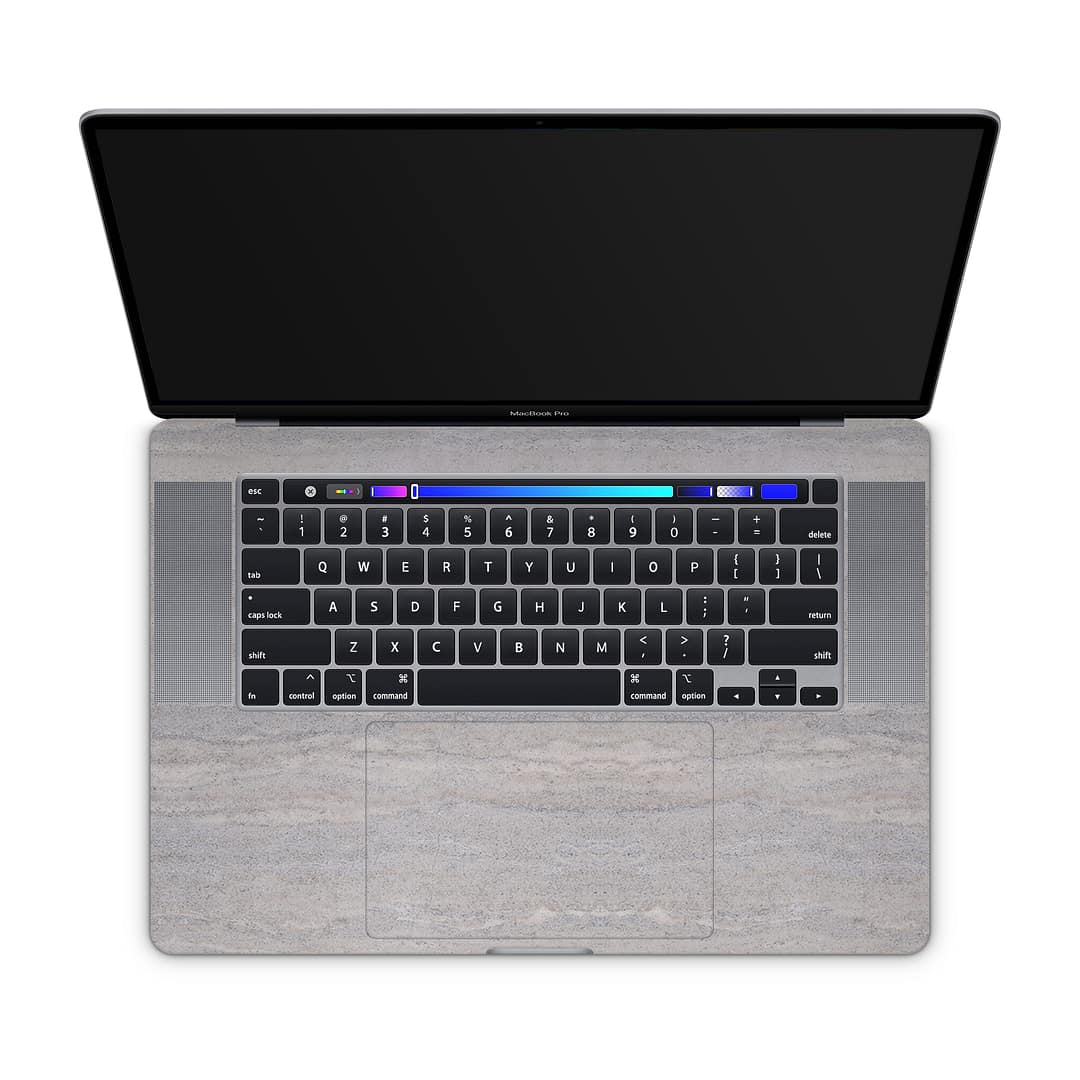 Macbook pro 16'' (touch bar,2019) concrete skin | wrapitskin