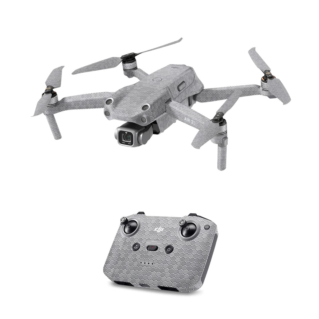 Dji mavic air 2s honeycomb silver skin | wrapitskin