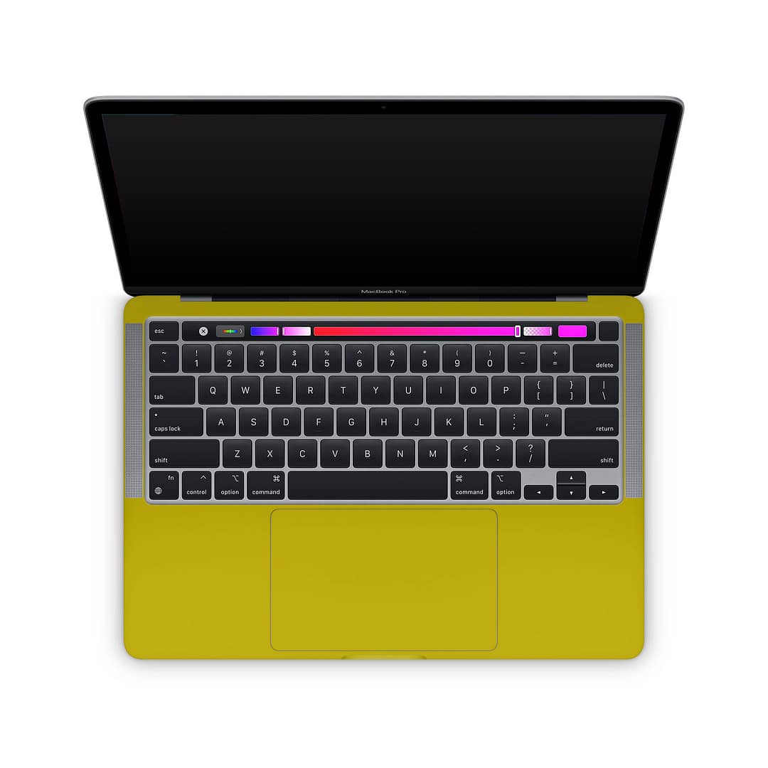 Macbook pro 13'' (m1 2020) bitter yellow skin | wrapitskin